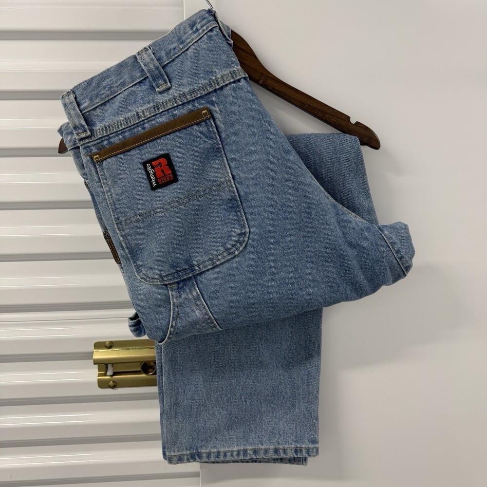 Wrangler Riggs Workwear Carpenter Jeans‎ 36x34 Relaxed Fit Denim Work Pants